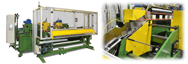 tube cutting and length inspection line