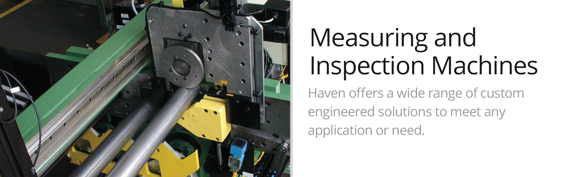 Measuring and Inspection Machines