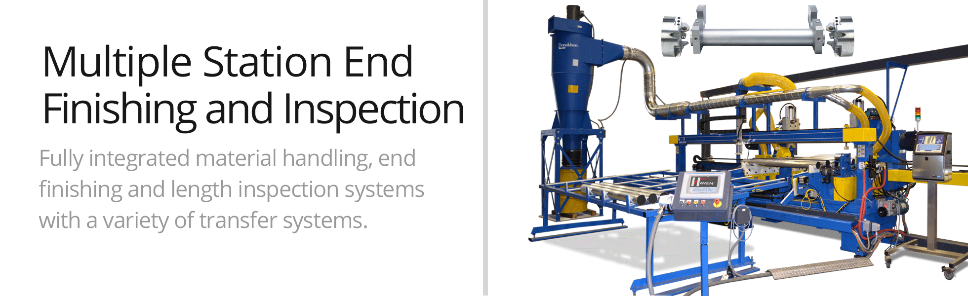 Multiple Station Endfinishing and Inspection Machine Video