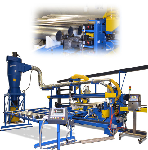 Multiple Station Endfinishing and Inspection Machine